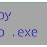 Pythonのtkinterで作ったものをExe化して配布するときの方法