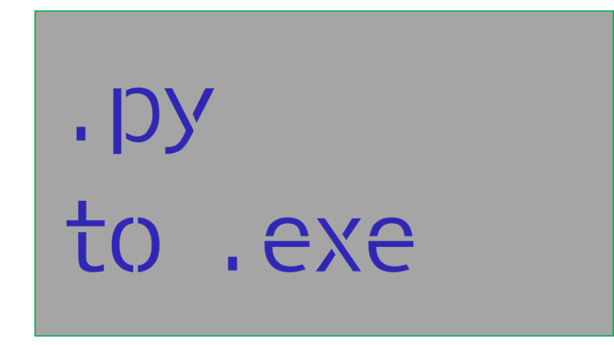 How to distribute a Python tkinter file as an “.exe file”