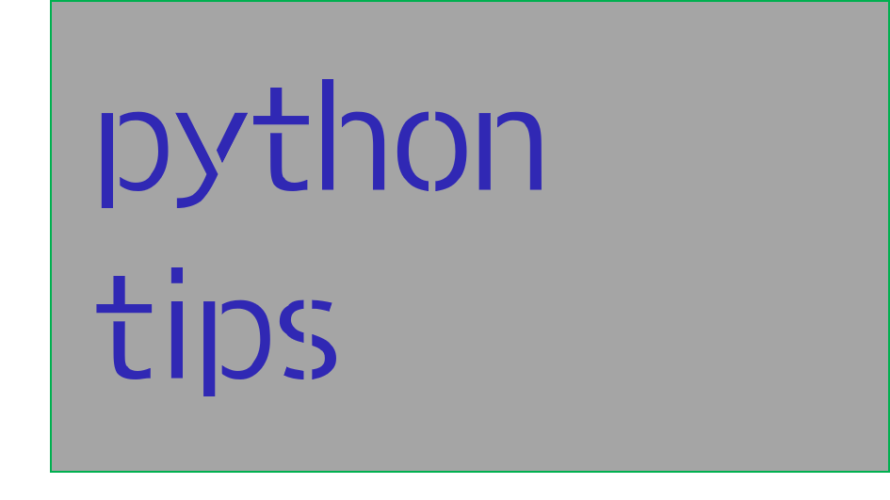 Pythonの学びメモと自分へのtips